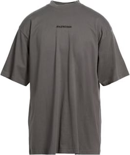 Balenciaga Grey cotton t-shirt