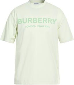 Burberry Light green cotton t-shirt