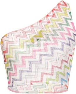 Missoni White viscose top