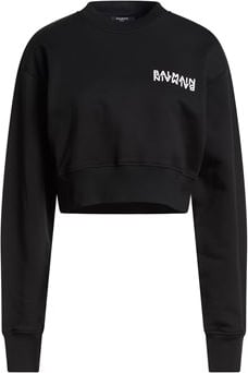 Balmain Black cotton sweatshirt