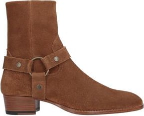 Saint Laurent Brown leather ankle boot