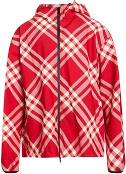 Burberry Red polyester jacket