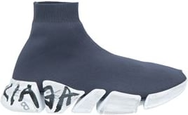 Balenciaga Navy textile fibers sneaker