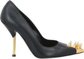 Alexander McQueen Black leather pump