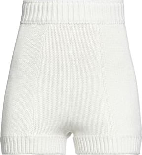 Dolce&gabbana Off white cashmere short & bermuda short