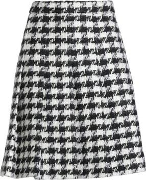 Celine Black wool mini skirt
