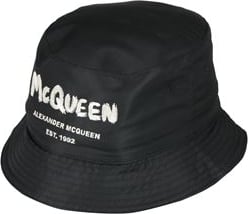 Alexander McQueen Black polyester hat