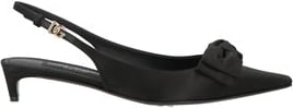 Dolce&gabbana Black textile fibers pump