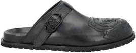 Roberto Cavalli Black leather mule & clog