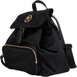 Versace Black polyamide backpack