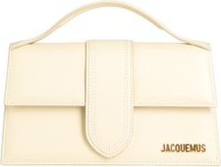 Jacquemus Ivory cowhide handbag