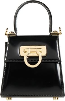 Salvatore Ferragamo Black calfskin handbag