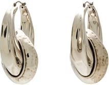Alexander McQueen Silver brass earring
