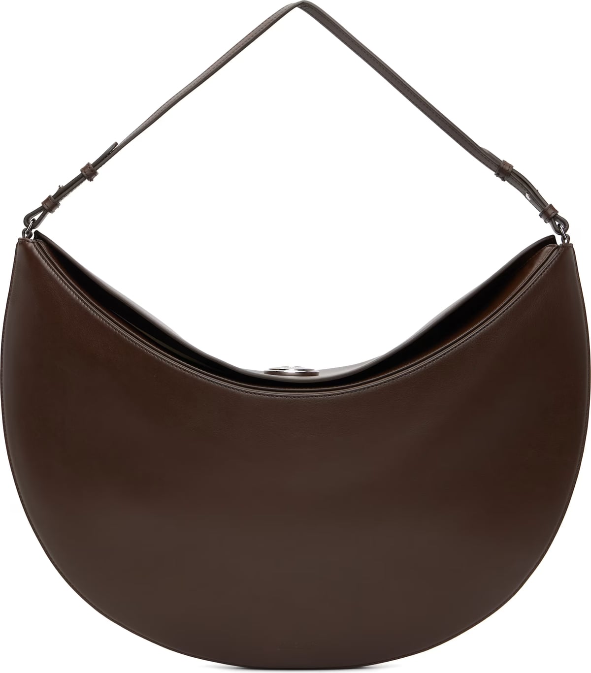 Jacquemus Brown 'The round Calisso' Bag