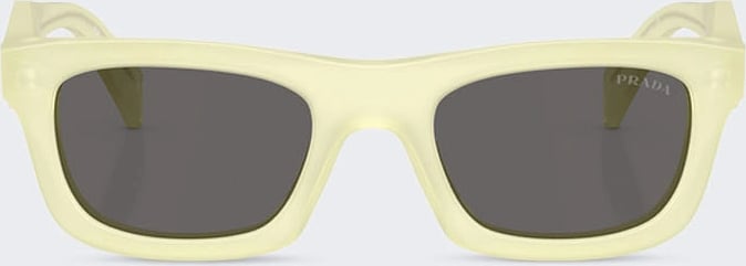 Prada PILLOW SUNGLASSES FROSTED VANILLA