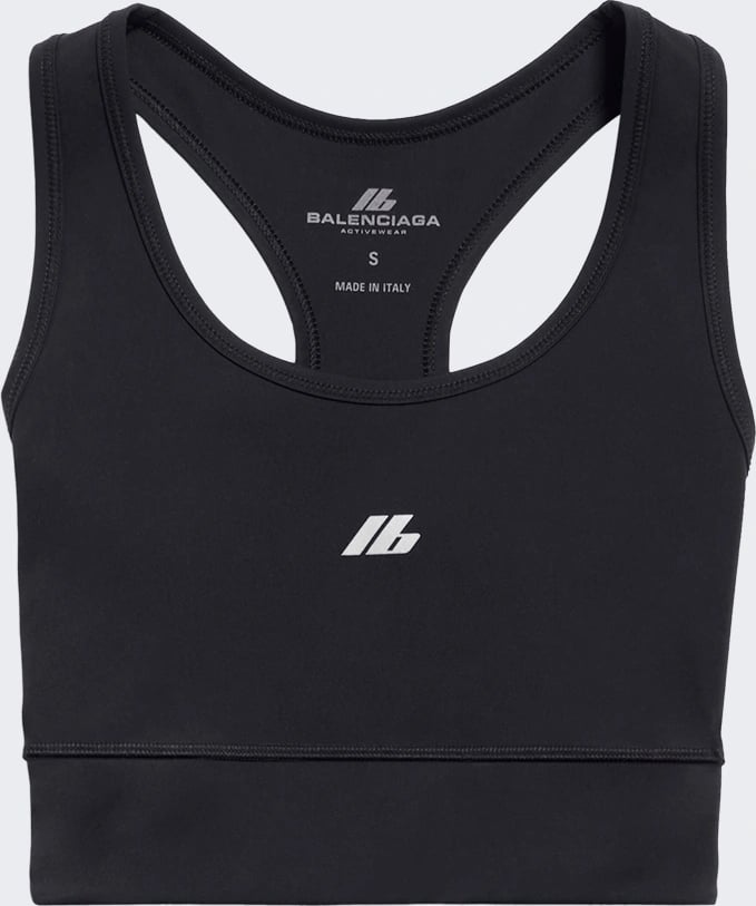 Balenciaga Activewear Sports Bra Black