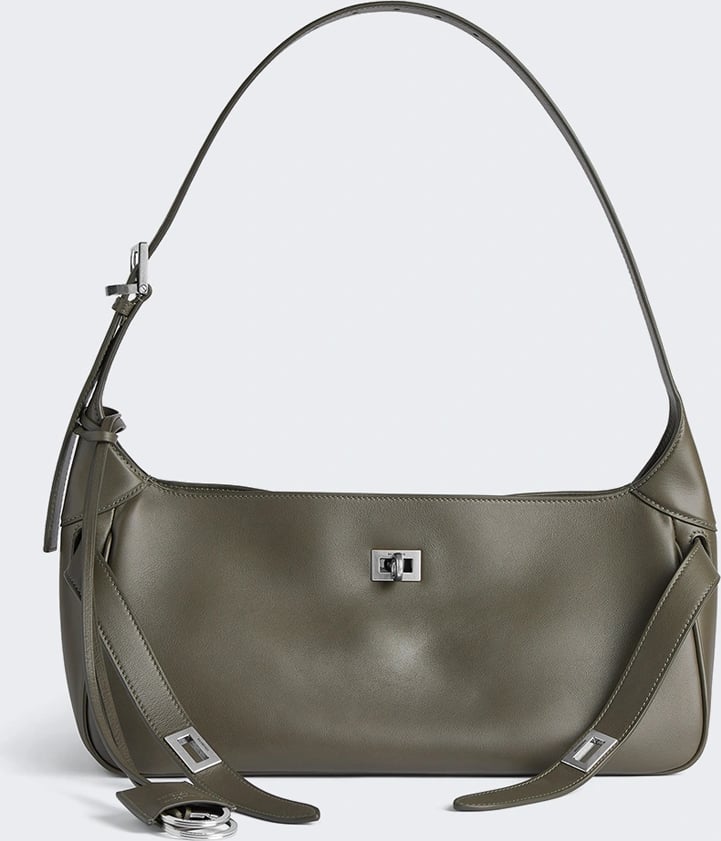 Balenciaga BEL AIR SHOULDER BAG SMALL KHAKI