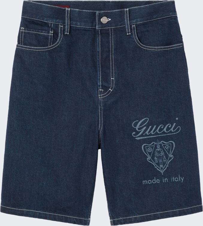 Gucci LASERED BERMUDA MIDNIGTH BLUE