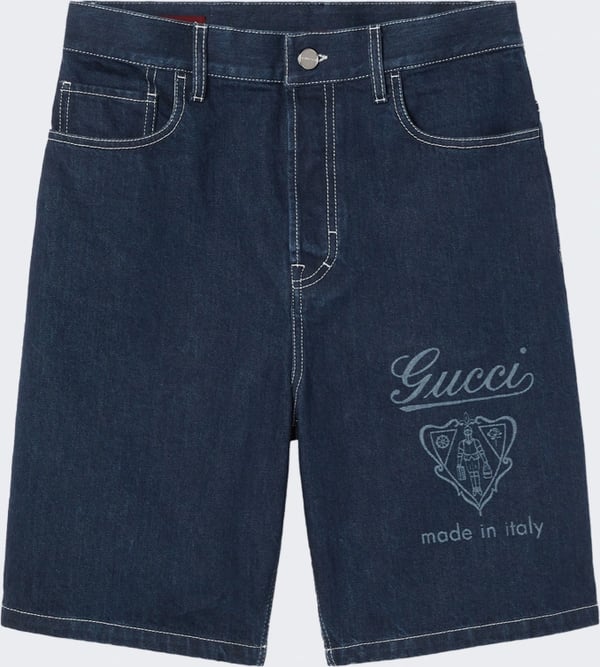Gucci LASERED BERMUDA MIDNIGTH BLUE