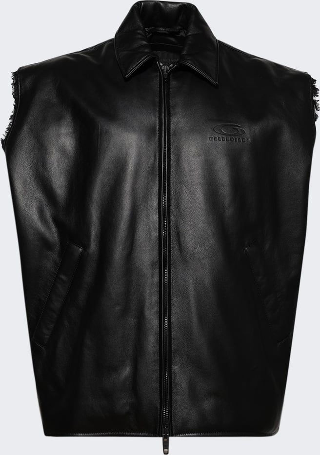 Balenciaga SLEEVELESS BOMBER BLACK