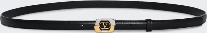Valentino V LOGO SIGNATURE BELT NERO