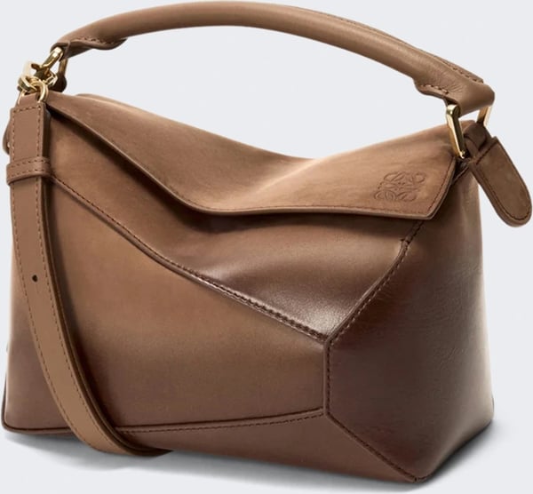 Loewe PUZZLE EDGE SMALL BAG MOCHA