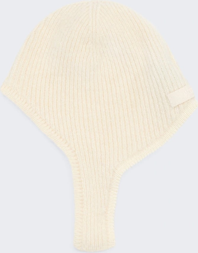 Jacquemus Grosgrain logo hood OFF-WHITE