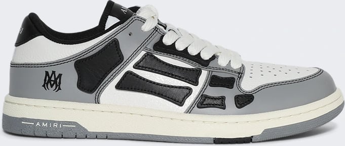 Amiri VARSITY SKEL TOP LOW SNEAKERS Black