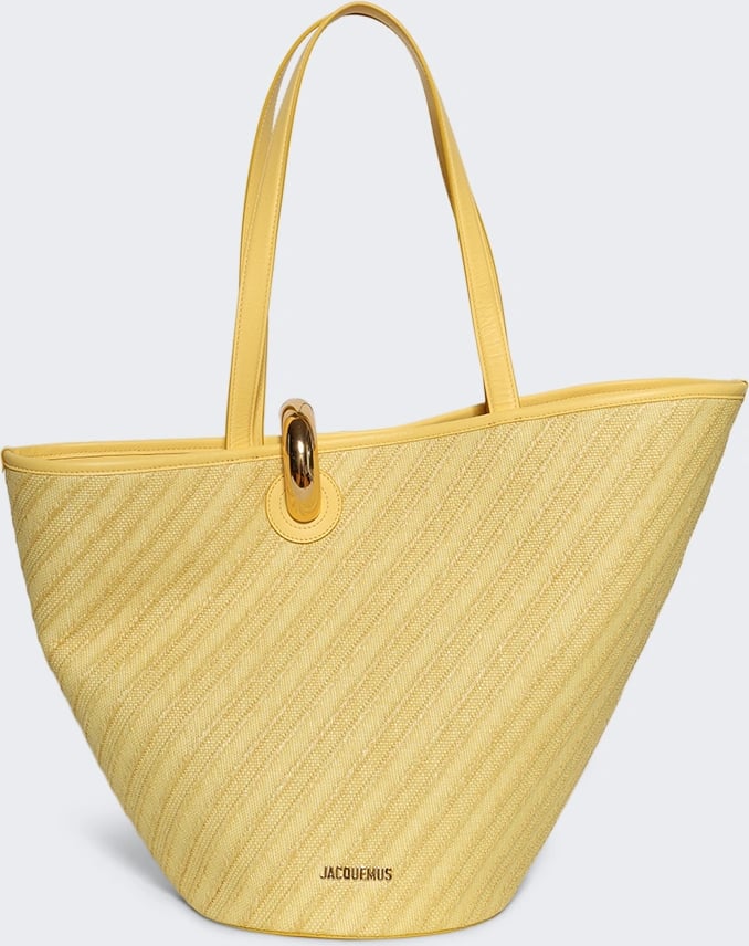 Jacquemus LE BAMBOLA BUCKET BAG LIGHT YELLOW