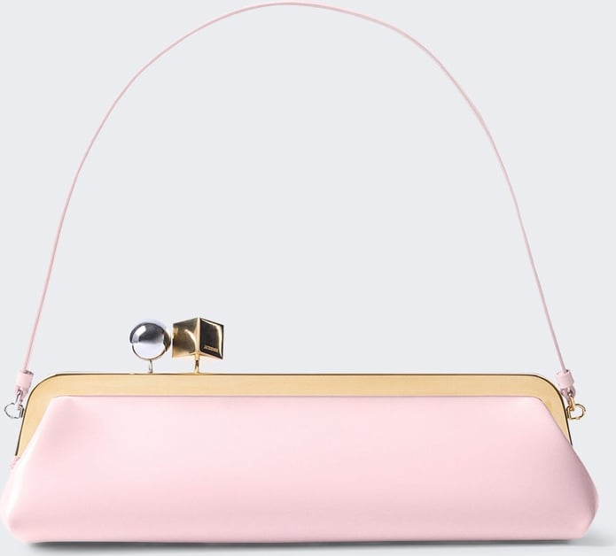 Jacquemus LA POCHETTE SALON CLUTCH LIGHT PINK