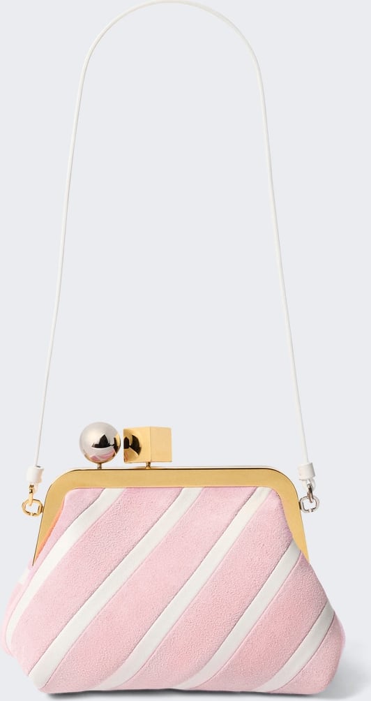 Jacquemus LE BERLINGOT BAG Light Pink and White