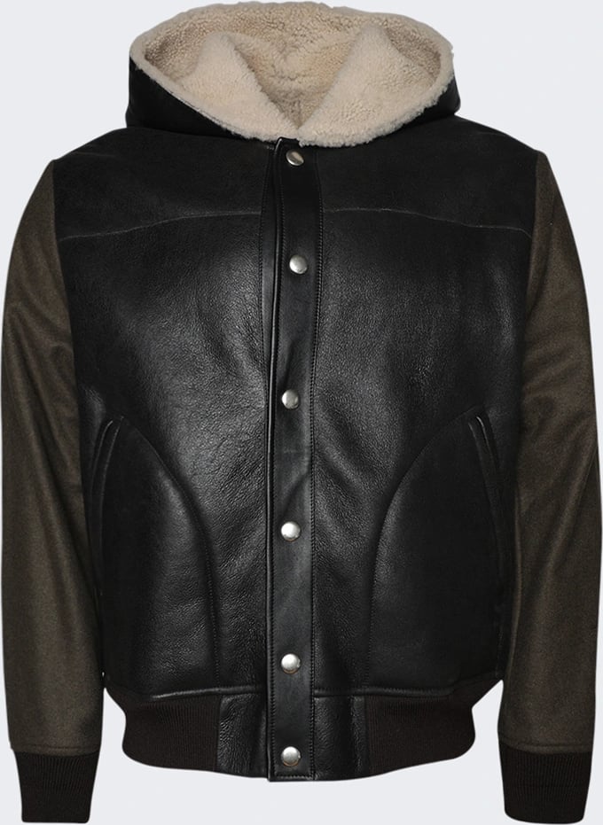 Givenchy REVERSIBLE SHEARLING VARSITY Brown