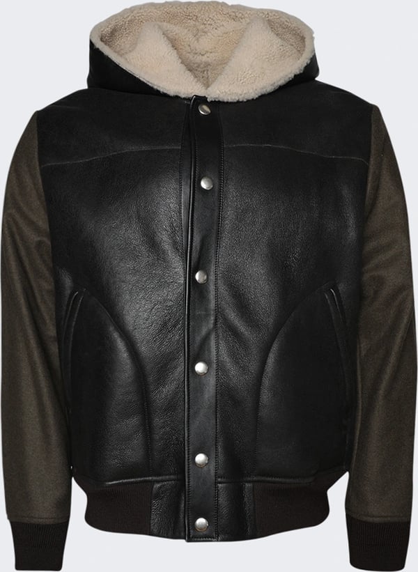 Givenchy REVERSIBLE SHEARLING VARSITY Brown