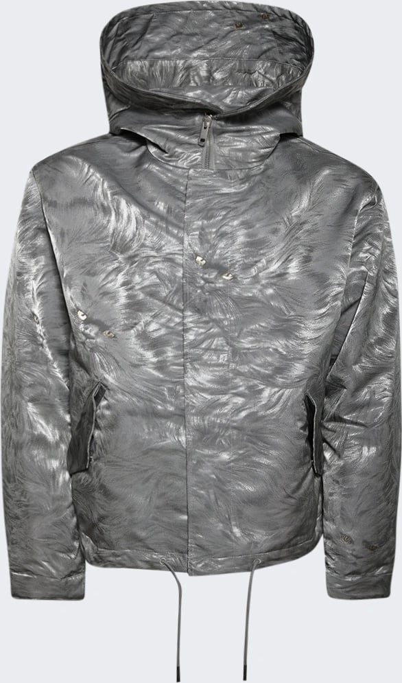 Givenchy FISHTAIL PARKA LIGHT GREY MELANGE
