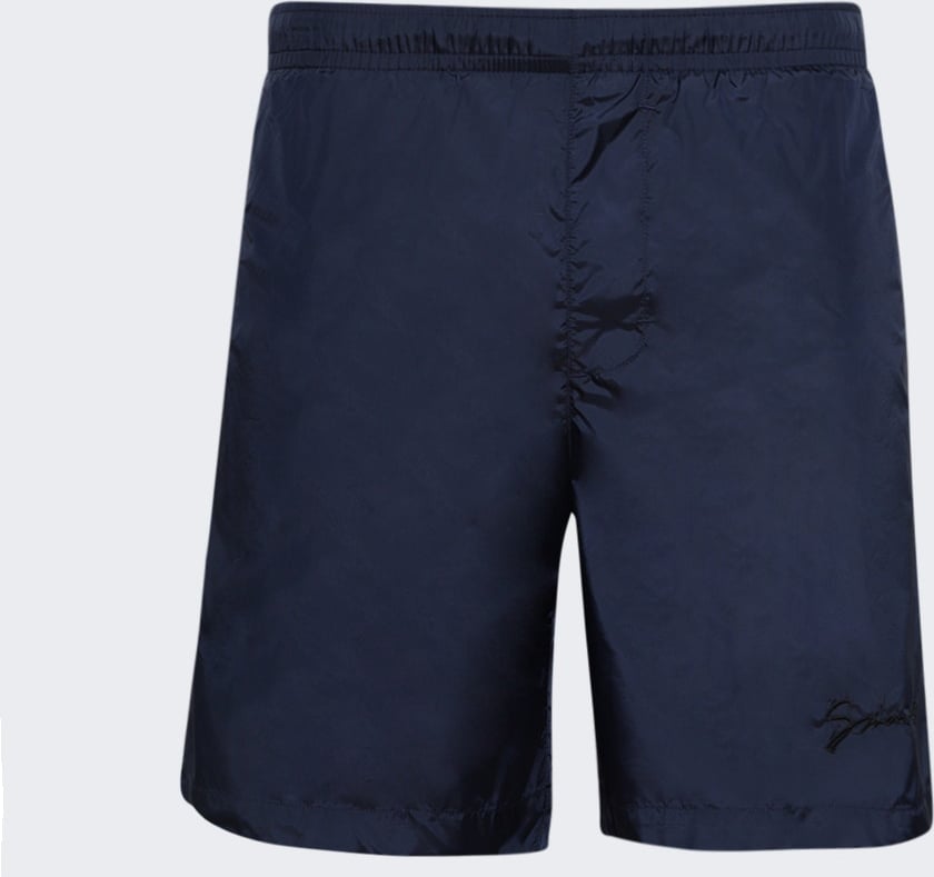 Givenchy LOGO EMBROIDERY SWIMSHORTS DARK BLUE