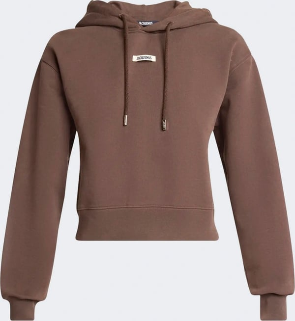 Jacquemus THE GROS GRAIN HOODIE DARK BROWN