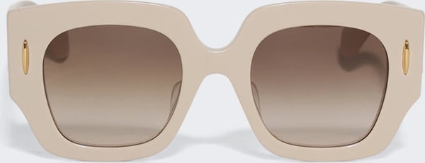 Loewe SQUARE ANAGRAM SUNGLASSES IVORY