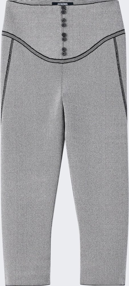 Jacquemus LES LEGGINGS SERA DARK GREY