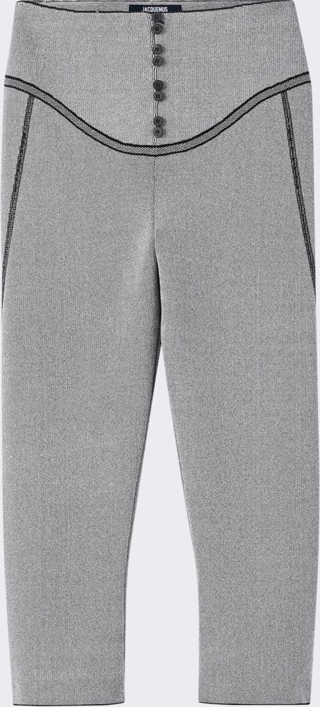 Jacquemus LES LEGGINGS SERA DARK GREY
