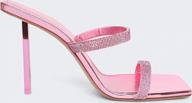 Amina Muaddi RIH SLIPPER Rose