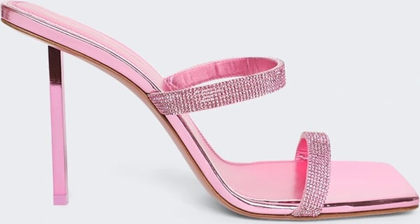 Amina Muaddi RIH SLIPPER Rose