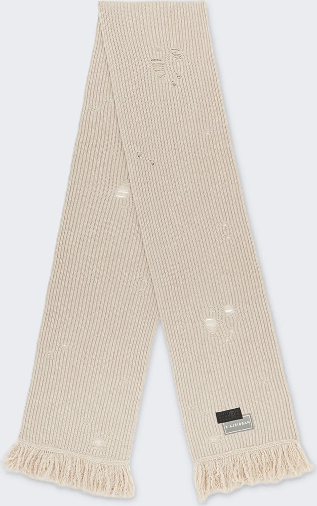 Maison Margiela SCARF BEIGE MELANGE