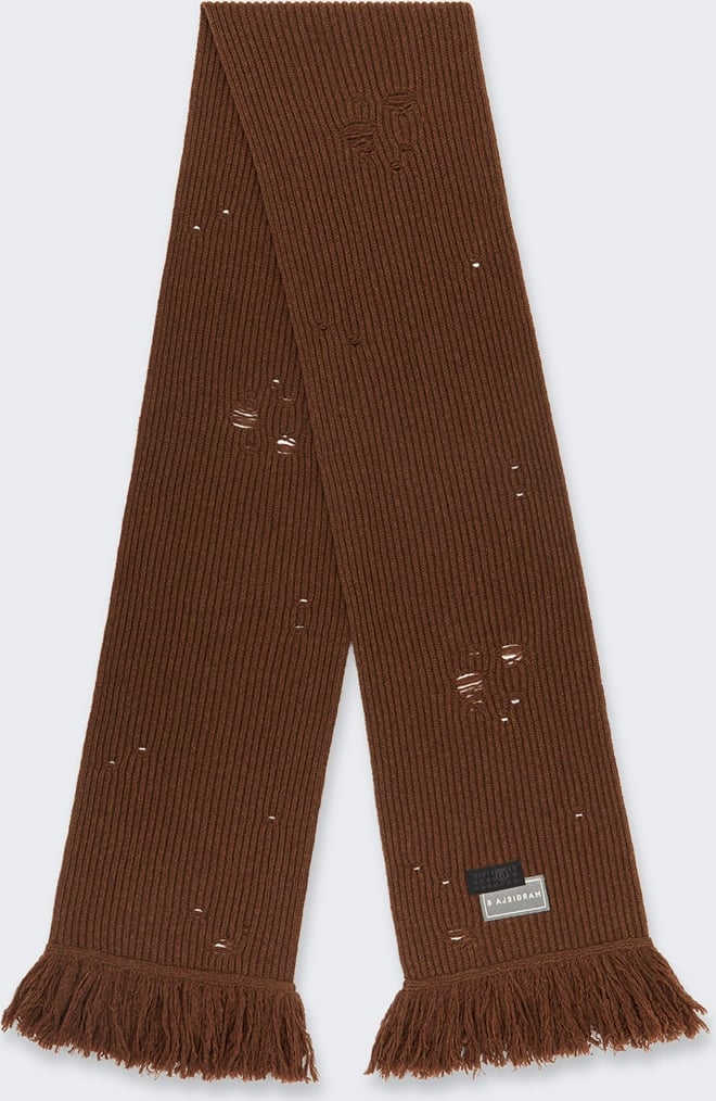 Maison Margiela SCARF BROWN MELANGE