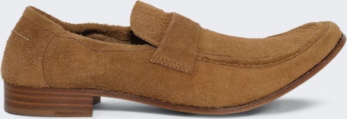Maison Margiela Swing-Toe Loafers Ermine