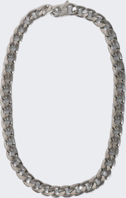 Maison Margiela MAILLONS REFERENCE NECKLACE SEMI MATT PALLADIUM AND RHODIUM
