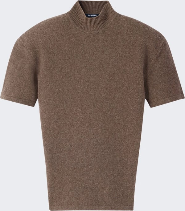 Jacquemus LA MAILLE CASTAGNA BROWN