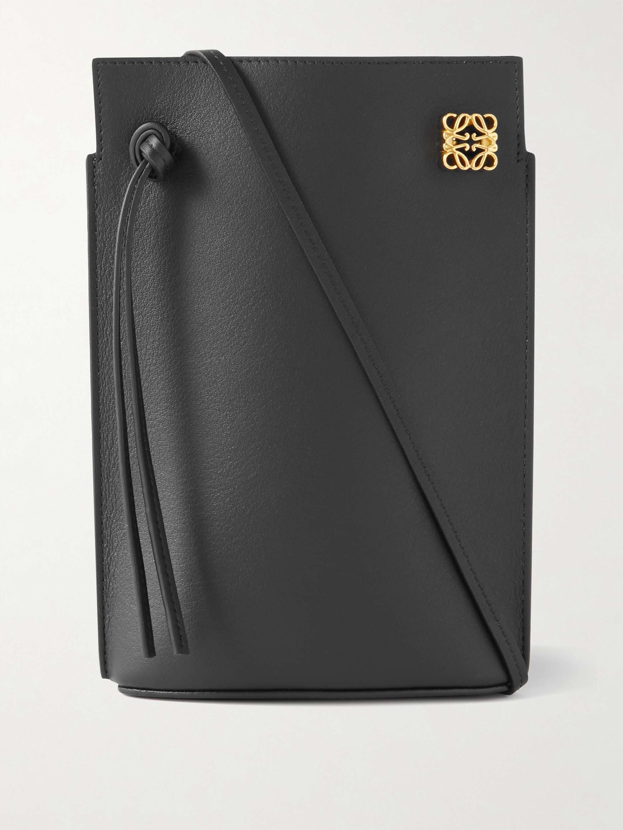 Loewe Dice Pocket embellished leather shoulder bag