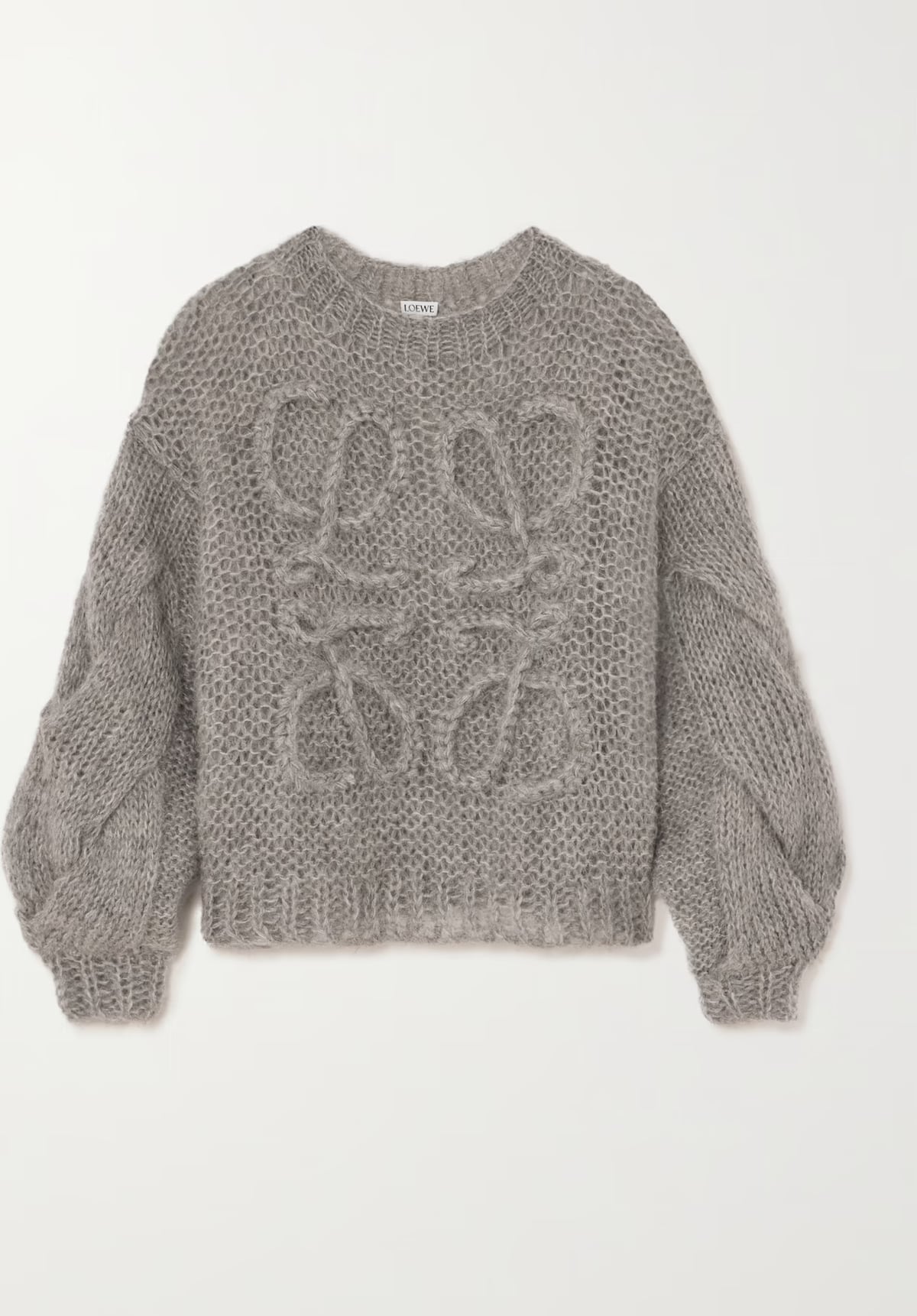 Loewe Anagram oversized mohair-blend sweater