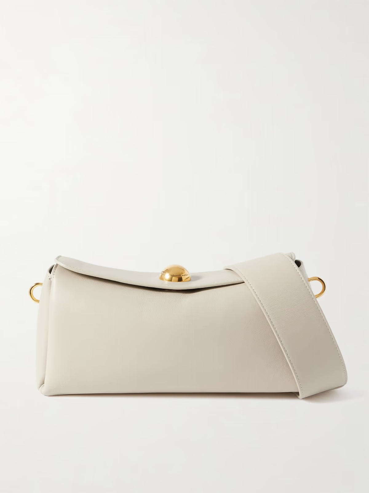 Ami Paris Carousel leather shoulder bag