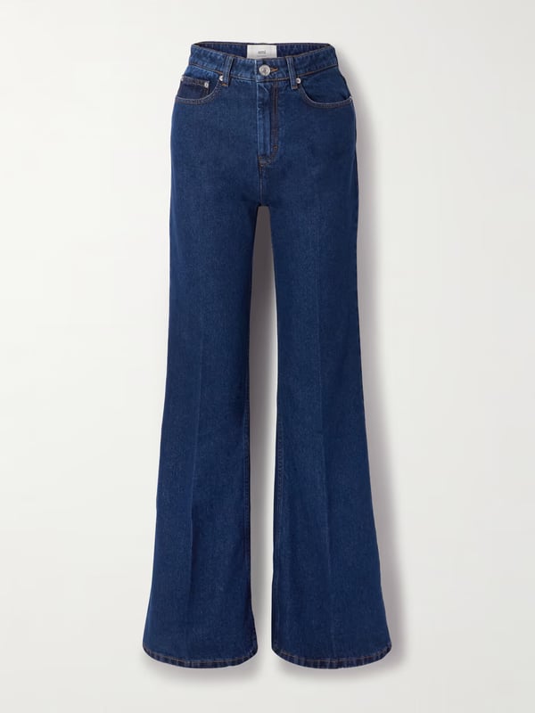 Ami Paris High-rise flared jeans